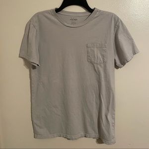 Light Gray Pocket Tee